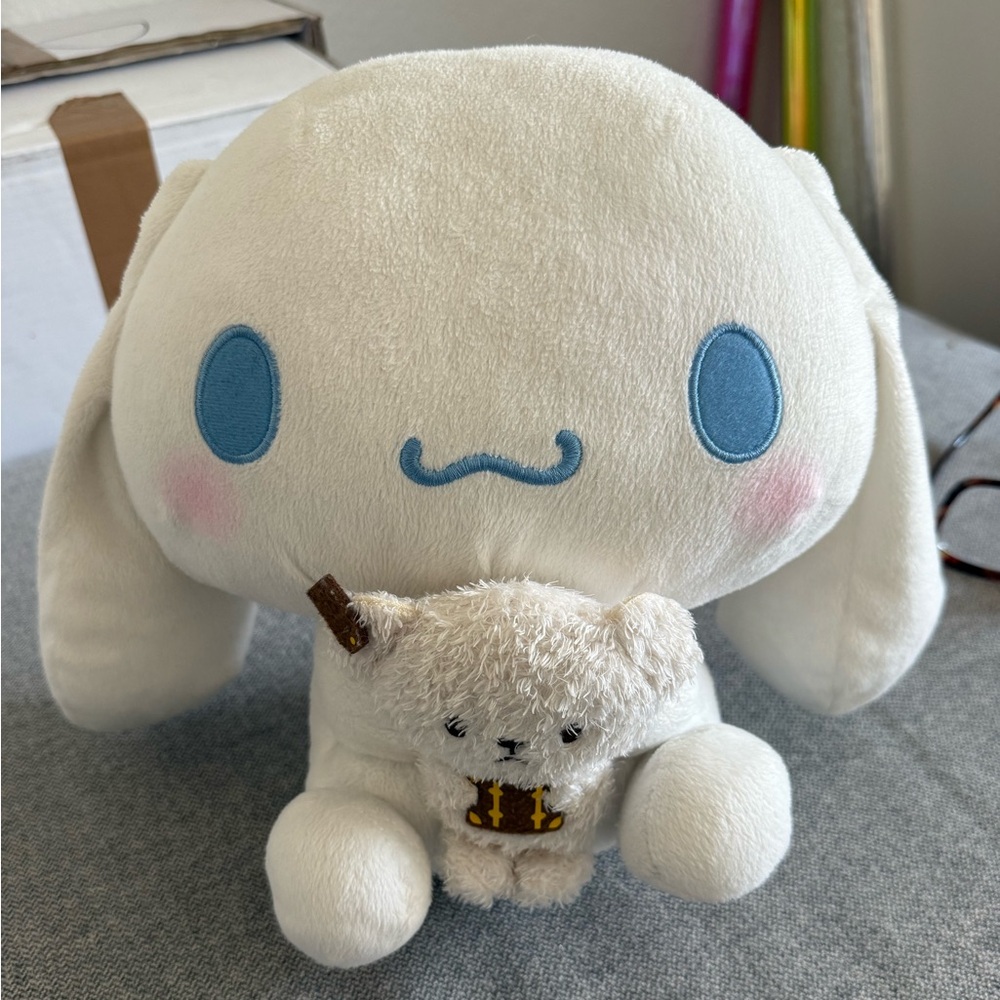 Sanrio Cinnamoroll White Plush with Teddy